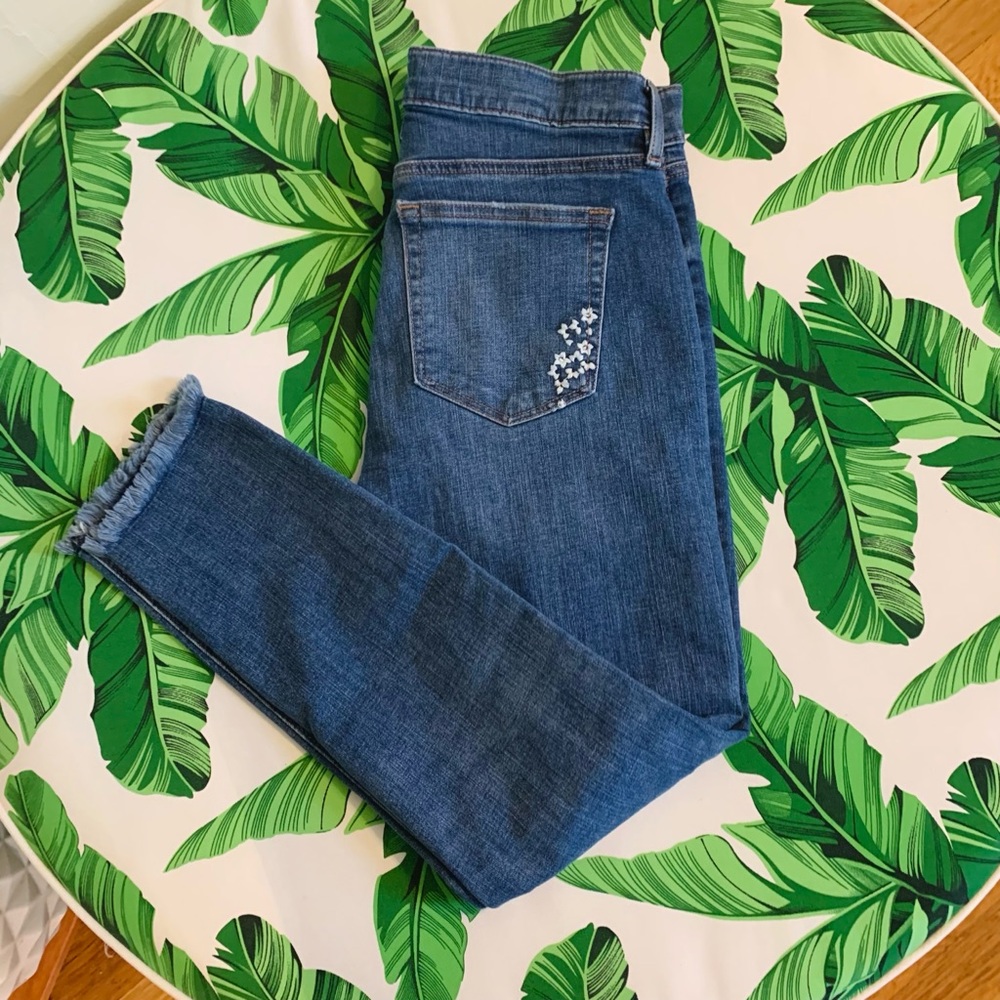 Loft Modern Skinny Cropped Jeans